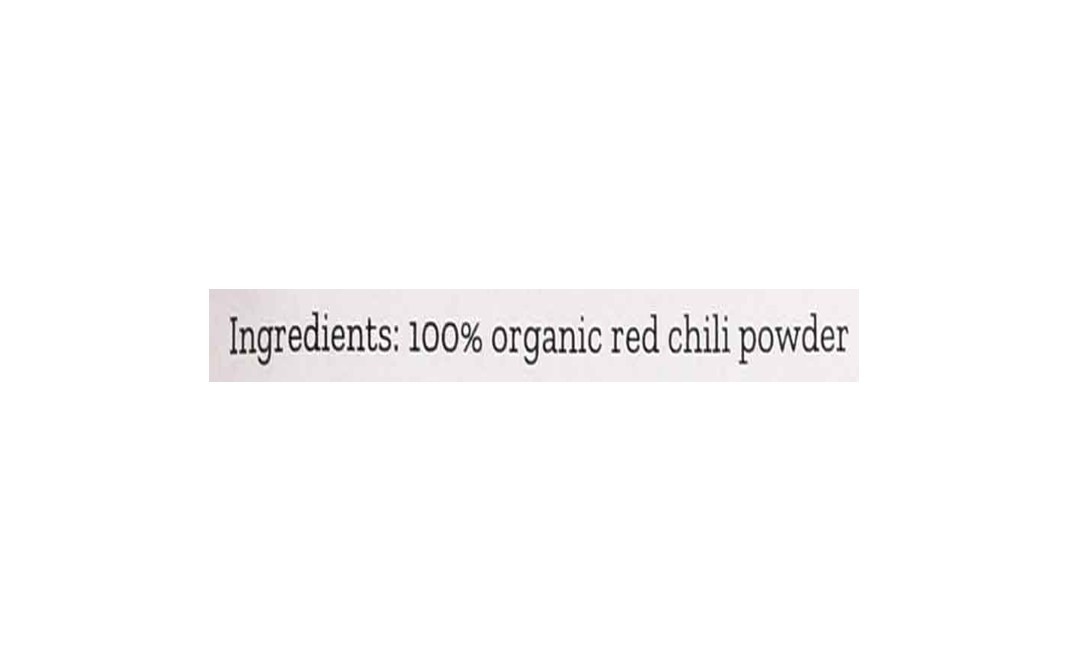 Conscious Food Red Chilli Powder Organic+iron-pounded   Pack  100 grams
